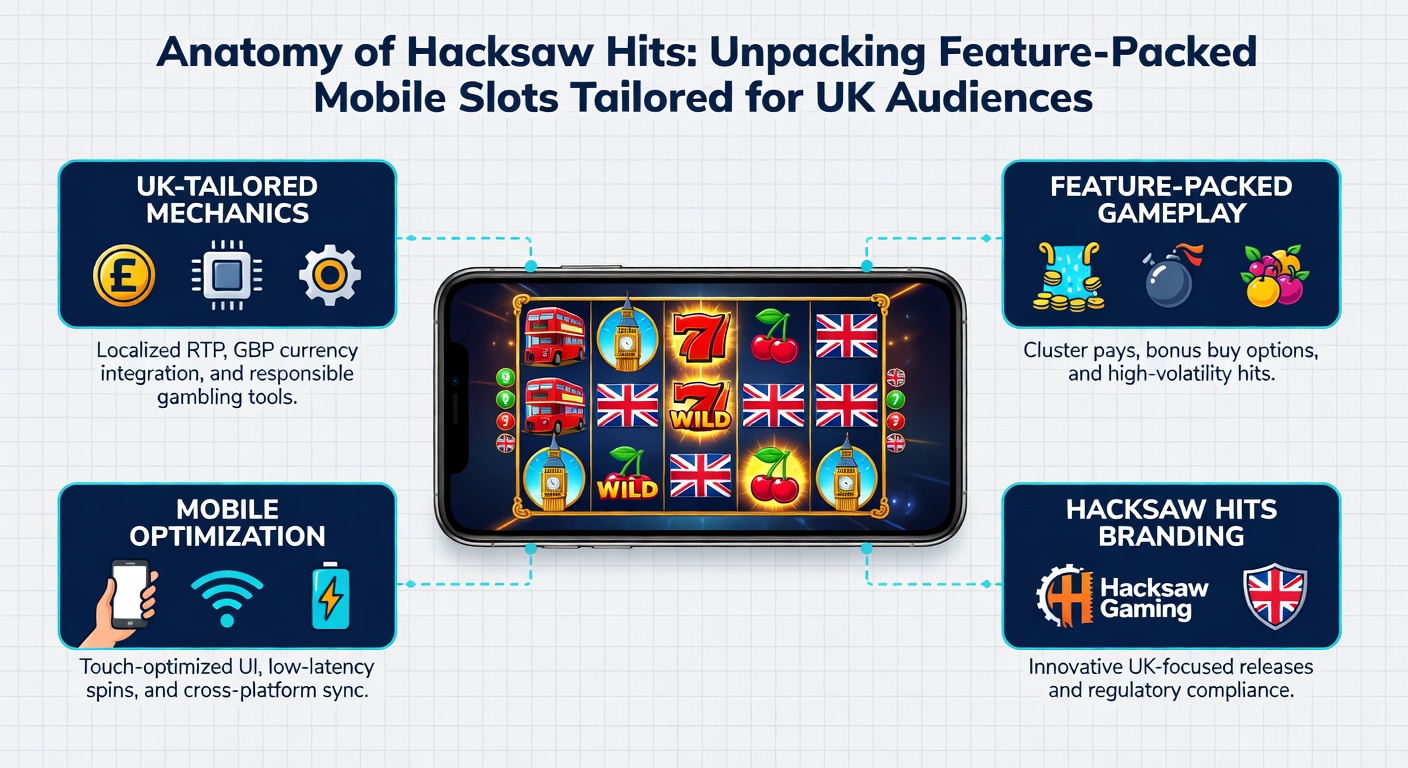 Vibrant screenshot of a Hacksaw Gaming mobile slot interface showing cascading reels and multiplier trails on a vertical screen, optimized for portrait play