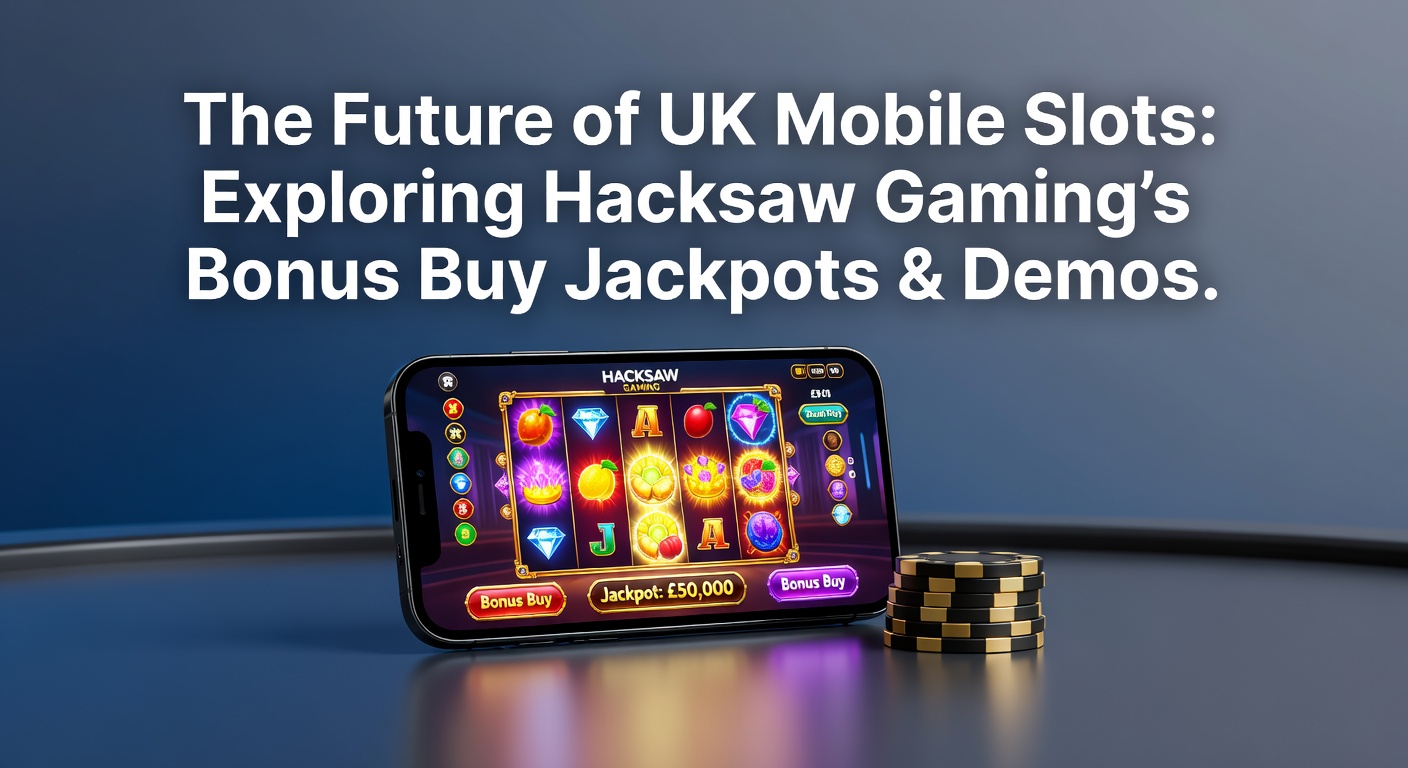 Vibrant screenshot of Hacksaw Gaming slot featuring cascading multipliers and ladder features on a mobile screen