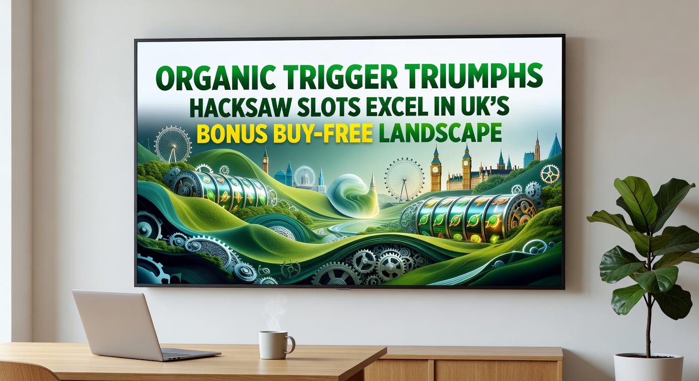 Vibrant screenshot of a Hacksaw Gaming slot featuring cascading reels and organic bonus triggers activating naturally during gameplay, highlighting multiplier builds and free spin entries without bonus buy options